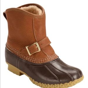 LL Bean Shearling Lounger Boot